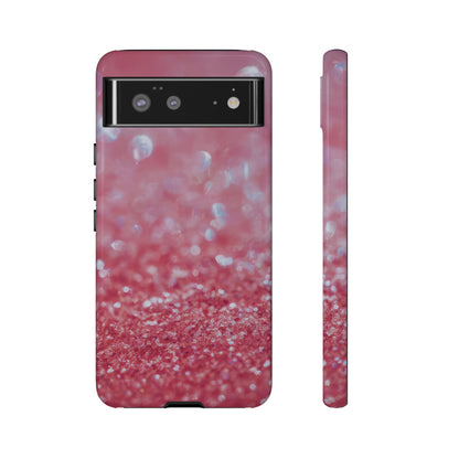 Protective Phone Case – Rosé Sparkle