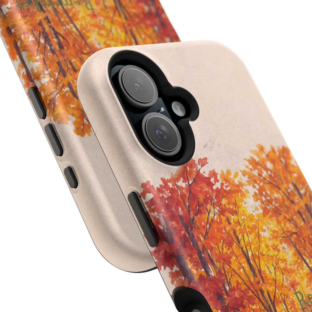 Wireless-Charging Compatible Case – Autumn Remembered – Compatible with iPhone 13–17 & Samsung Galaxy S25–S26 Series
