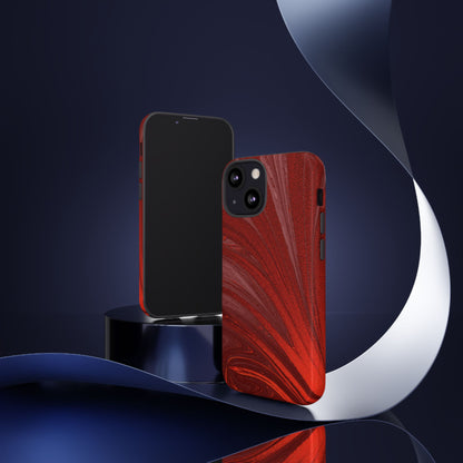 Protective Phone Case – Crimson Current