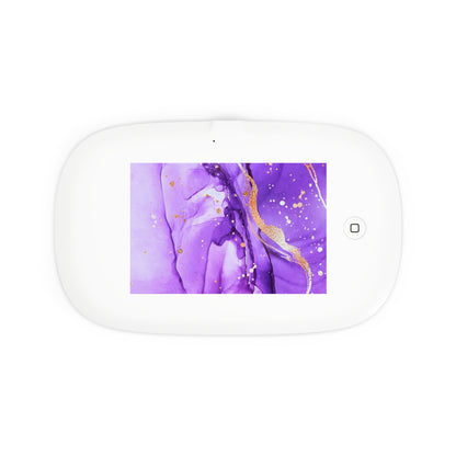 UV Phone Sanitizer with Wireless Charging – Gilded Violet