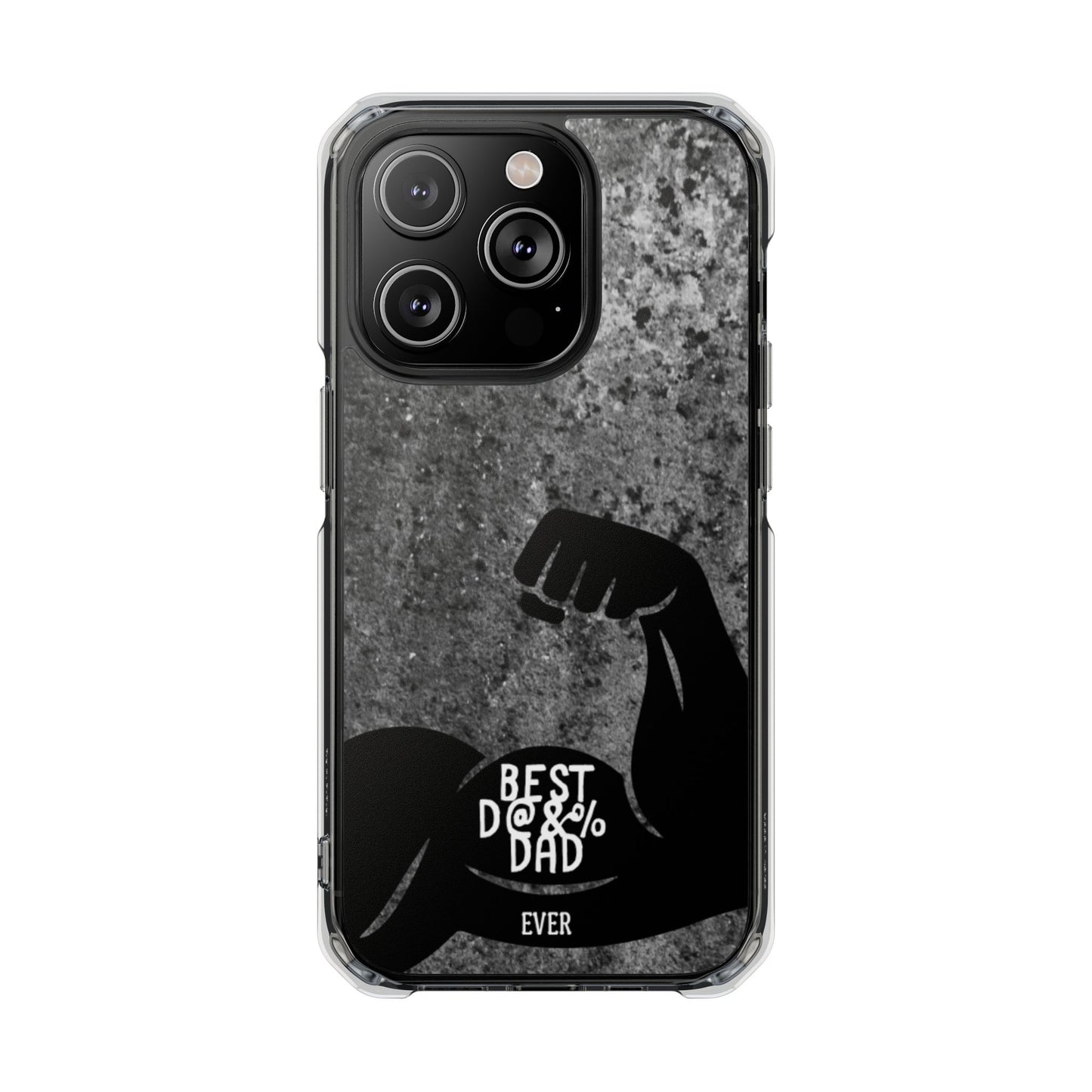 Clear Magnetic Phone Case – Best Dad Ever