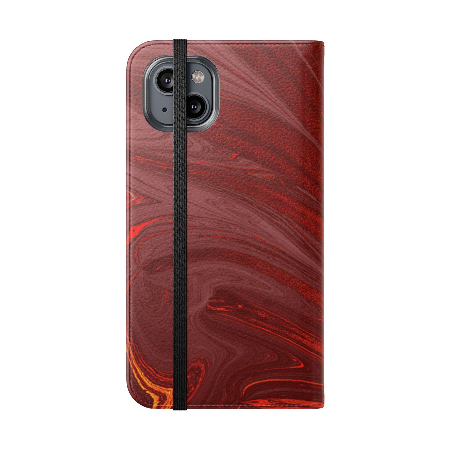 Flip Case – Crimson Current