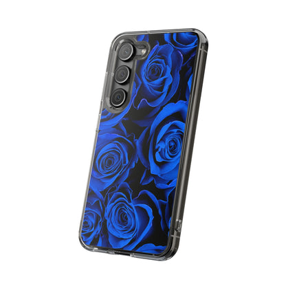 Clear Phone Case – Midnight Bloom