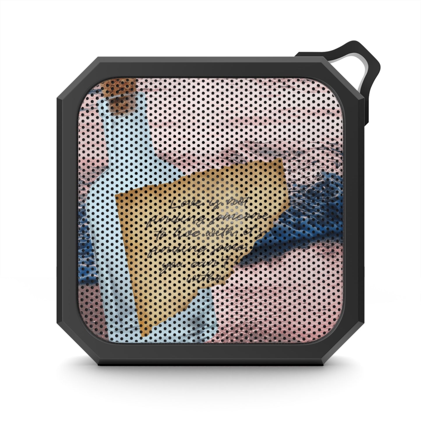 Water-Resistant Bluetooth Speaker – Written in the Tide