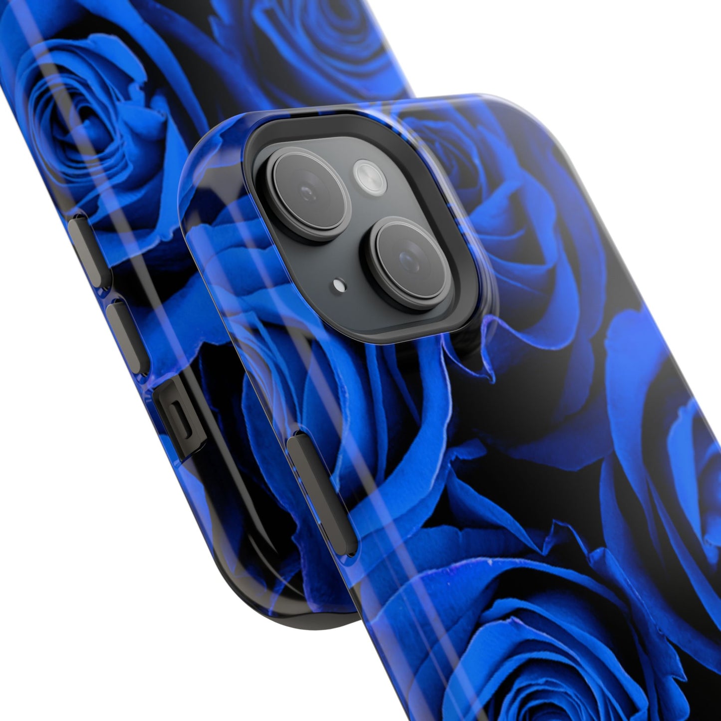 Impact-Resistant Phone Case – Midnight Bloom