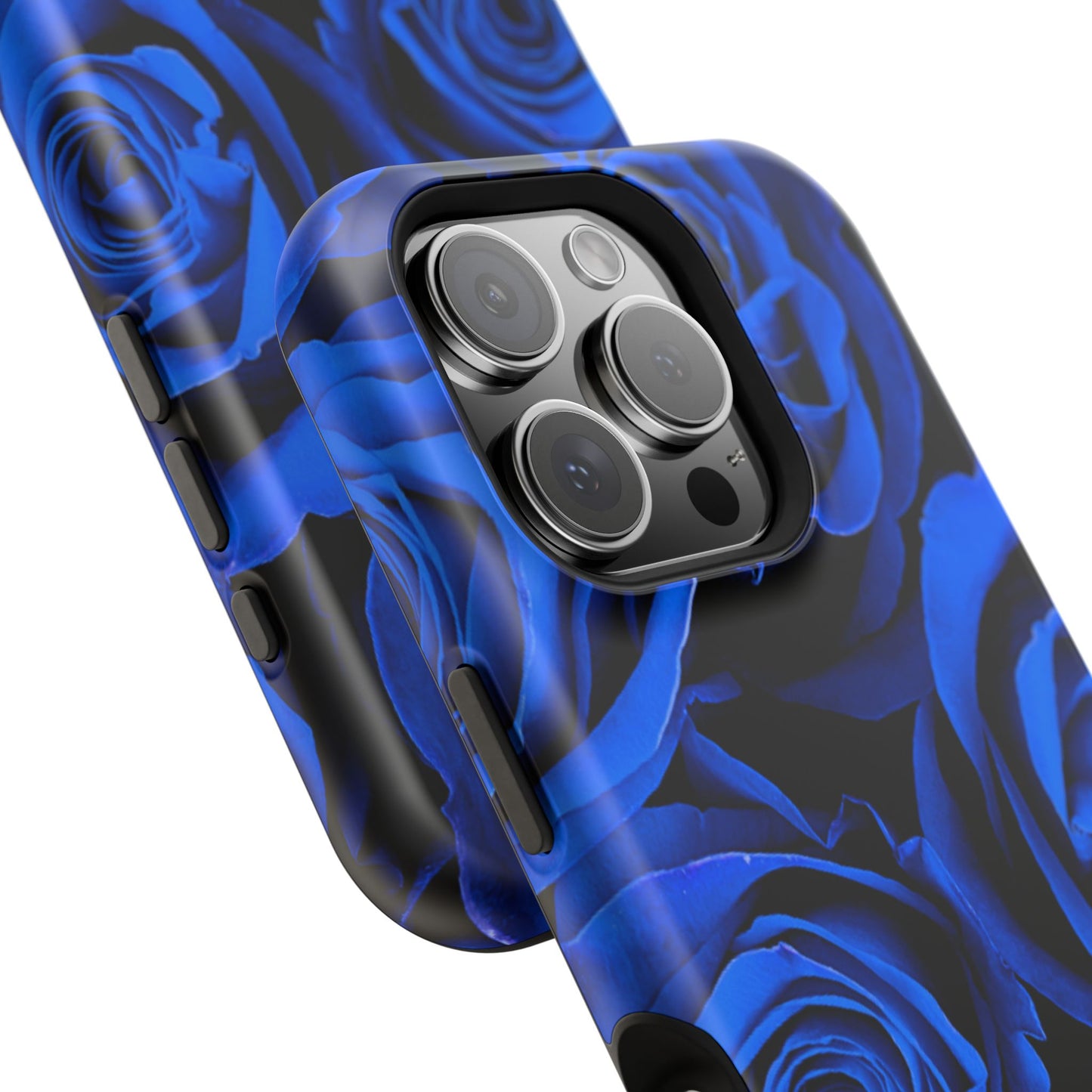 Impact-Resistant Phone Case – Midnight Bloom