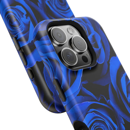 Impact-Resistant Phone Case – Midnight Bloom