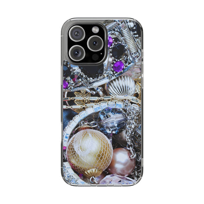 Clear Phone Case – Chrome Jewel