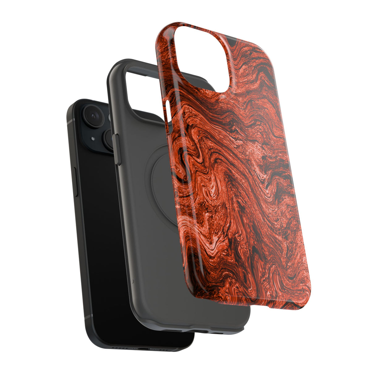 Impact-Resistant Phone Case – Clay in Motion – Compatible with iPhone 11–17 & Samsung Galaxy S22–S26 Series