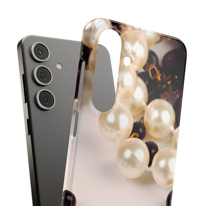 Snap Phone Case – Noir Pearl