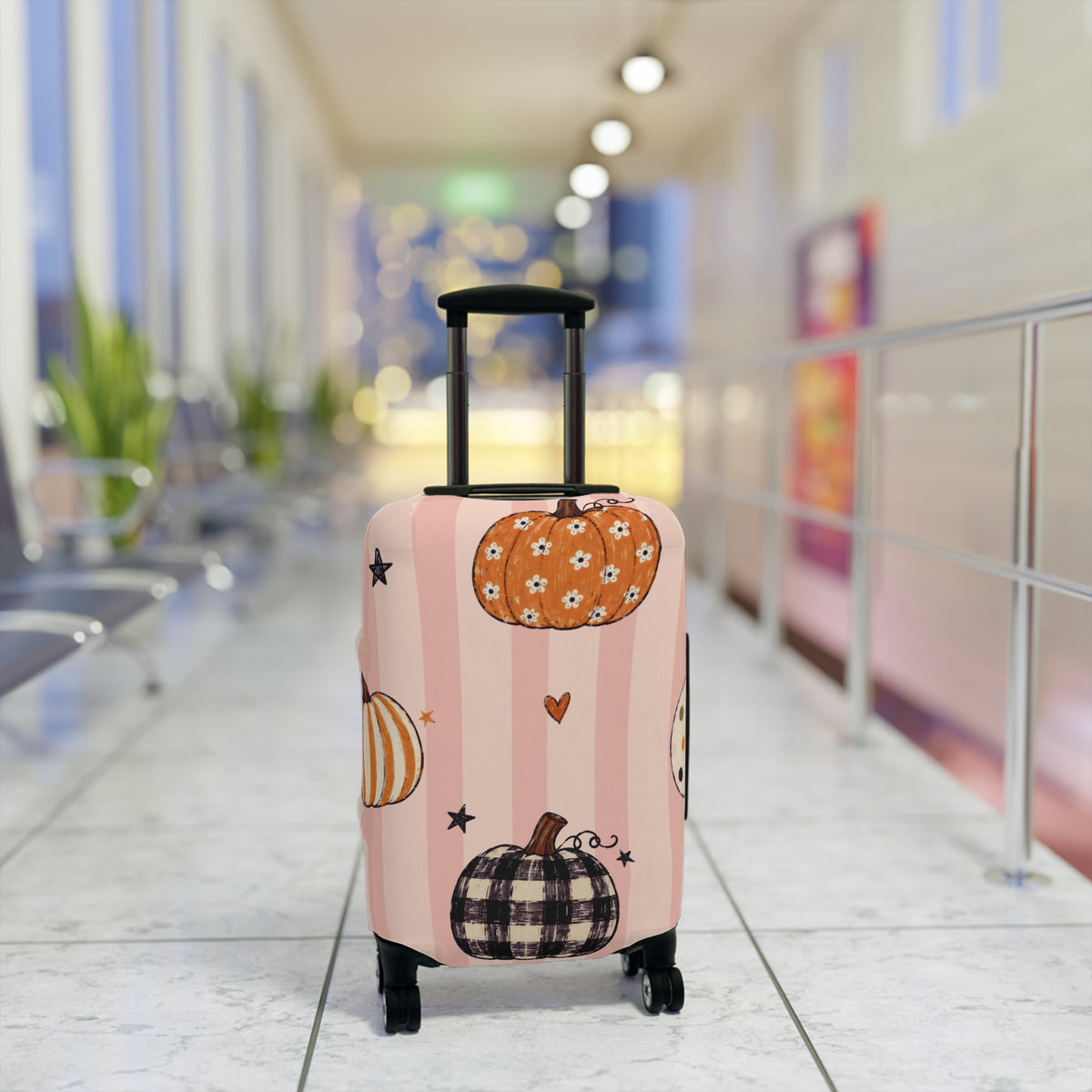 Luggage Cover – Pumpkin Picnic