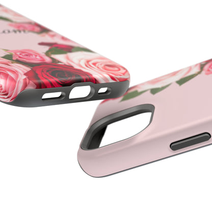 Wireless-Charging Compatible Case – Mom’s Rose Bouquet