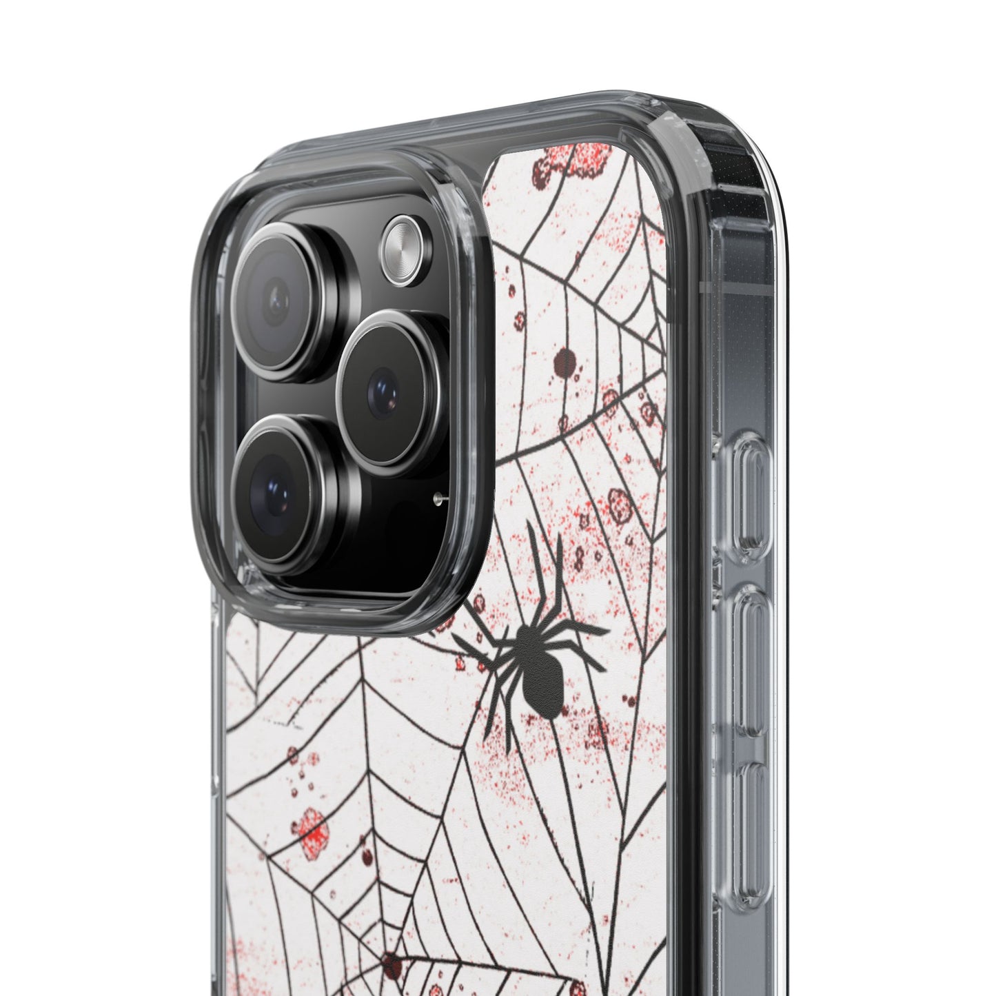 Clear Phone Case – Blood Web