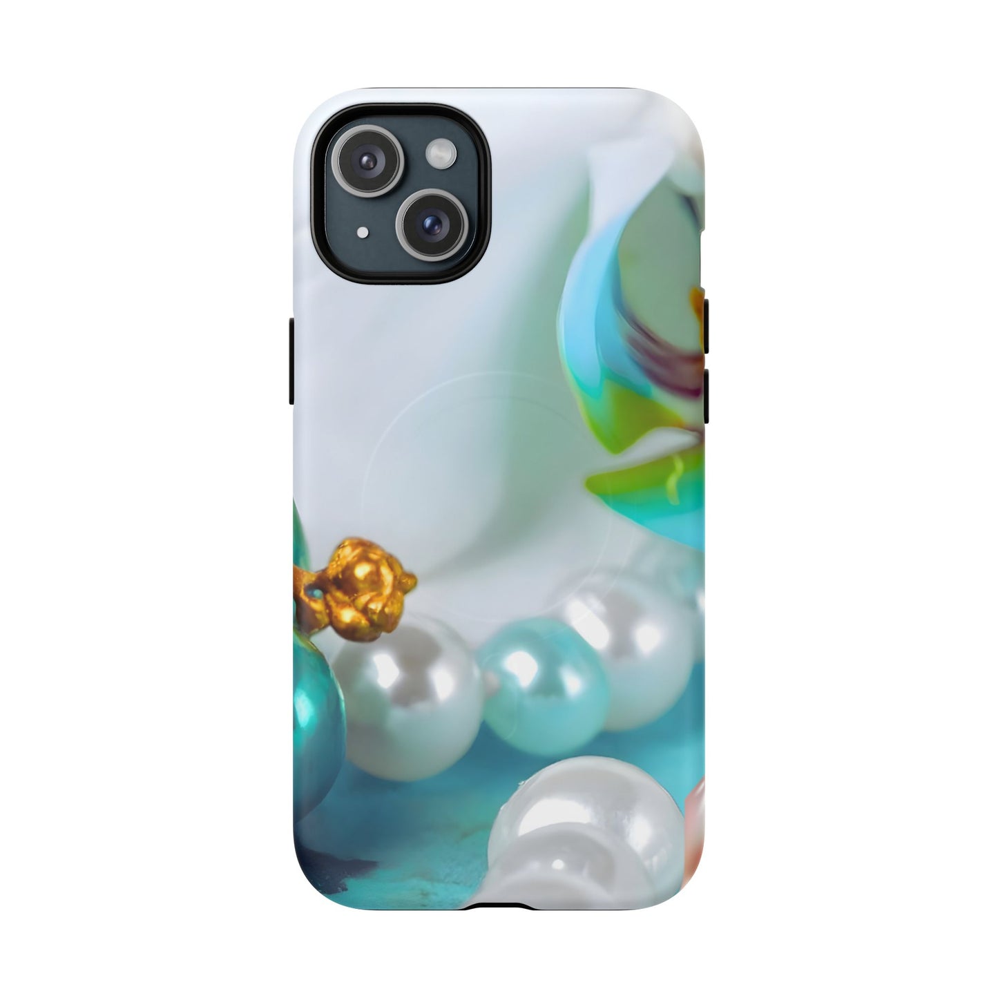 Protective Magnetic Phone Case – Mermaid's Pearl