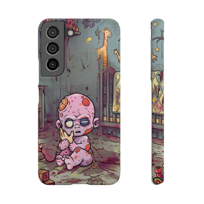 Phone Case — Creepy Cute Zombie Baby Nursery Design