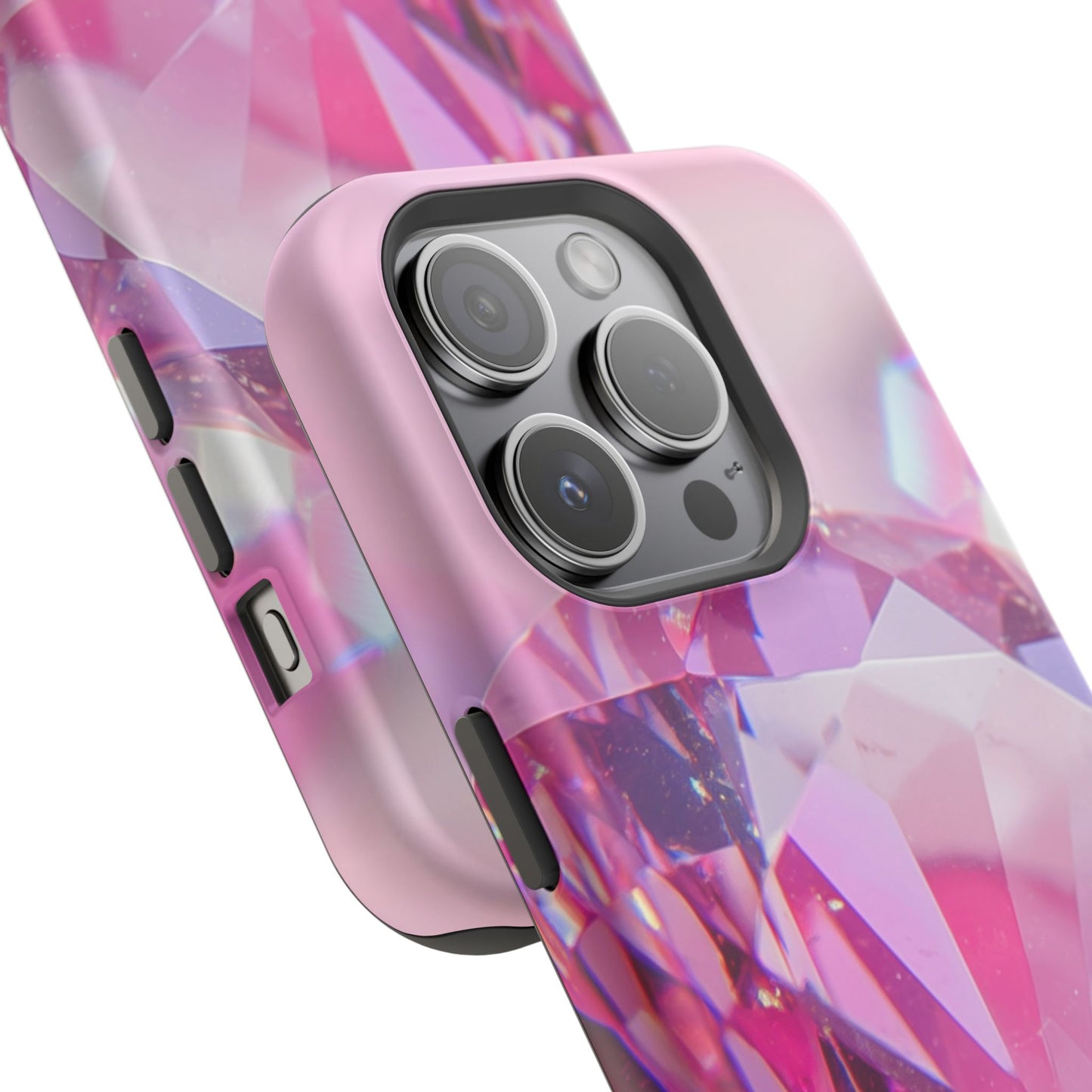 Wireless-Charging Compatible Case – Pink Ice