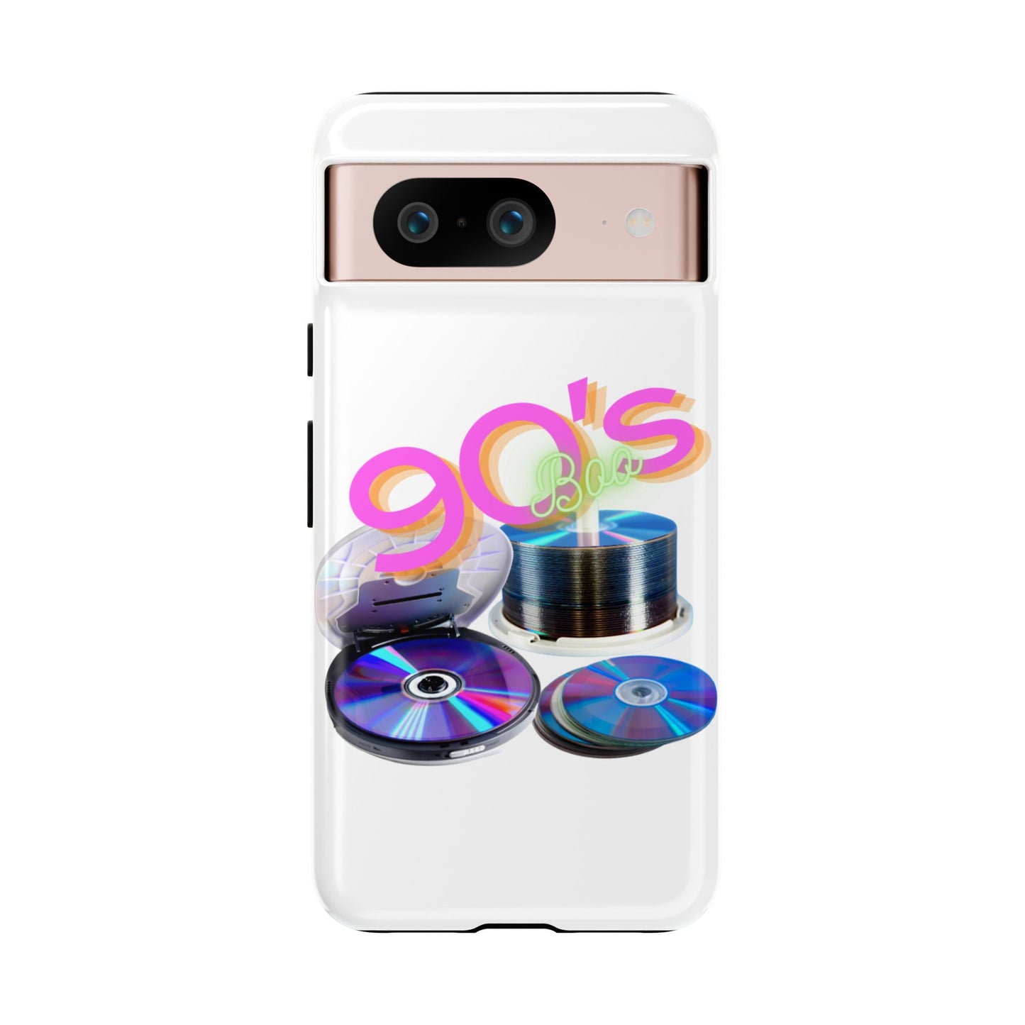 Protective Phone Case – 90s Spin