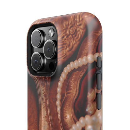 Impact-Resistant Phone Case – Bronze Vanity