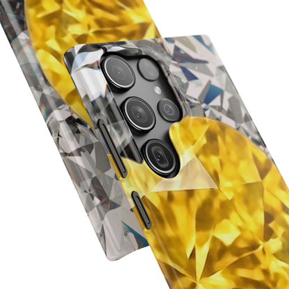Snap Phone Case – Heart of Gold