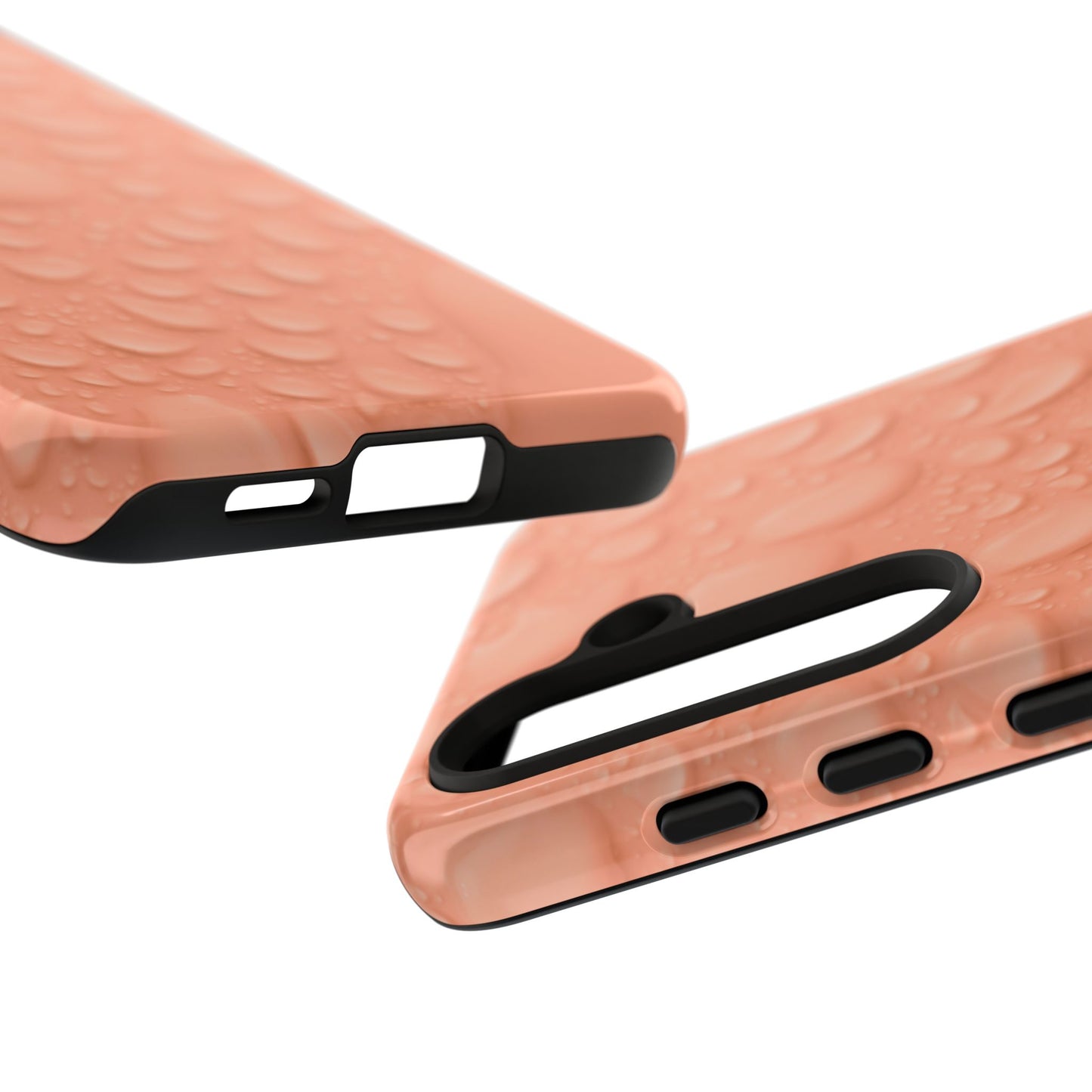 Protective Phone Case – Apricot Rain