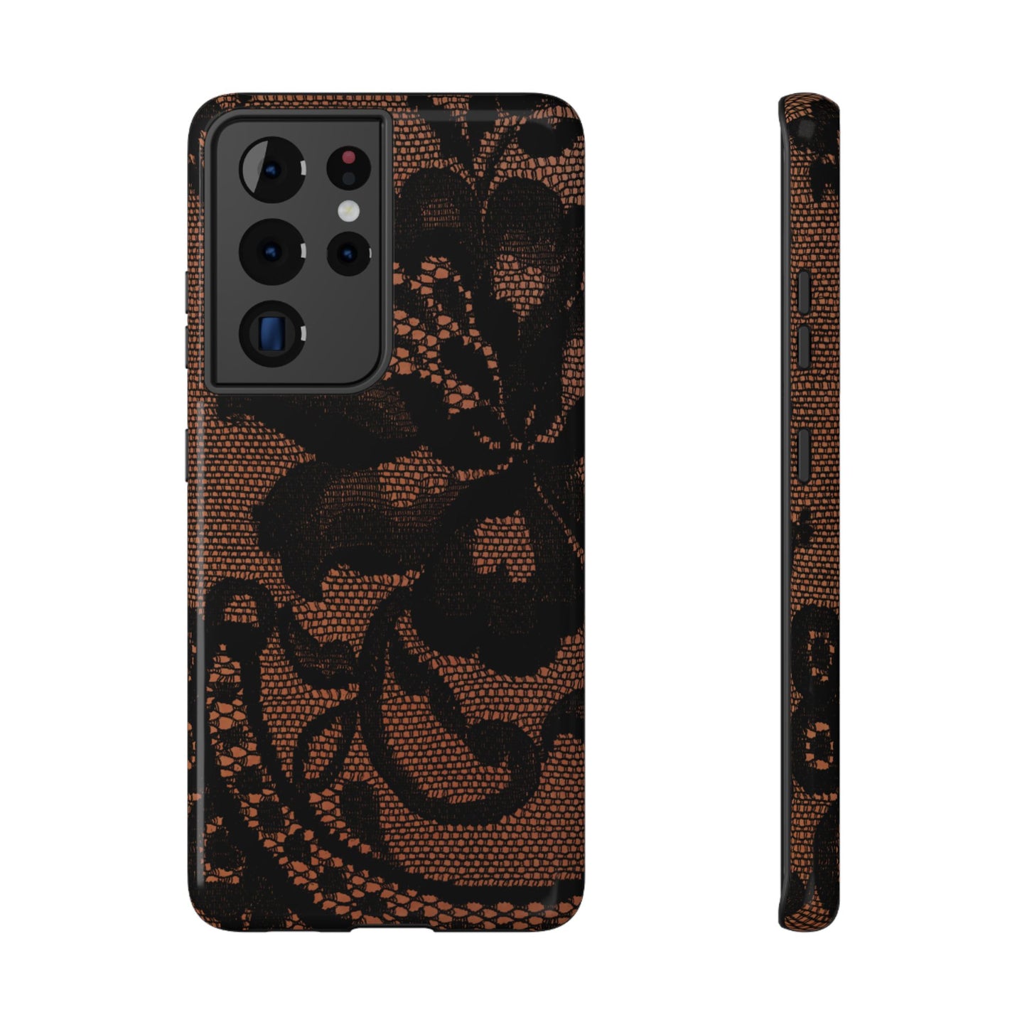 Impact-Resistant Phone Case – Ember Lace