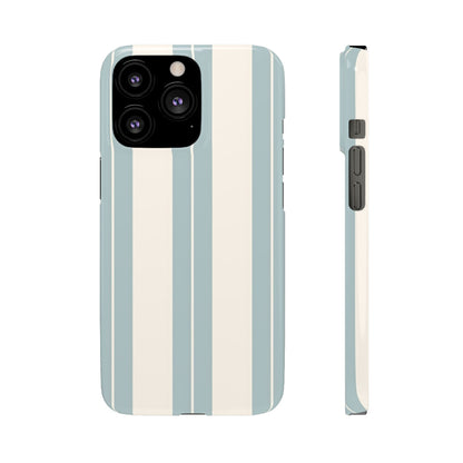 Snap Phone Case – Coastal Stripe