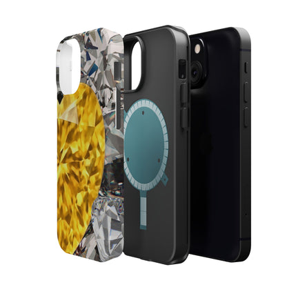 Wireless-Charging Compatible Case – Heart of Gold
