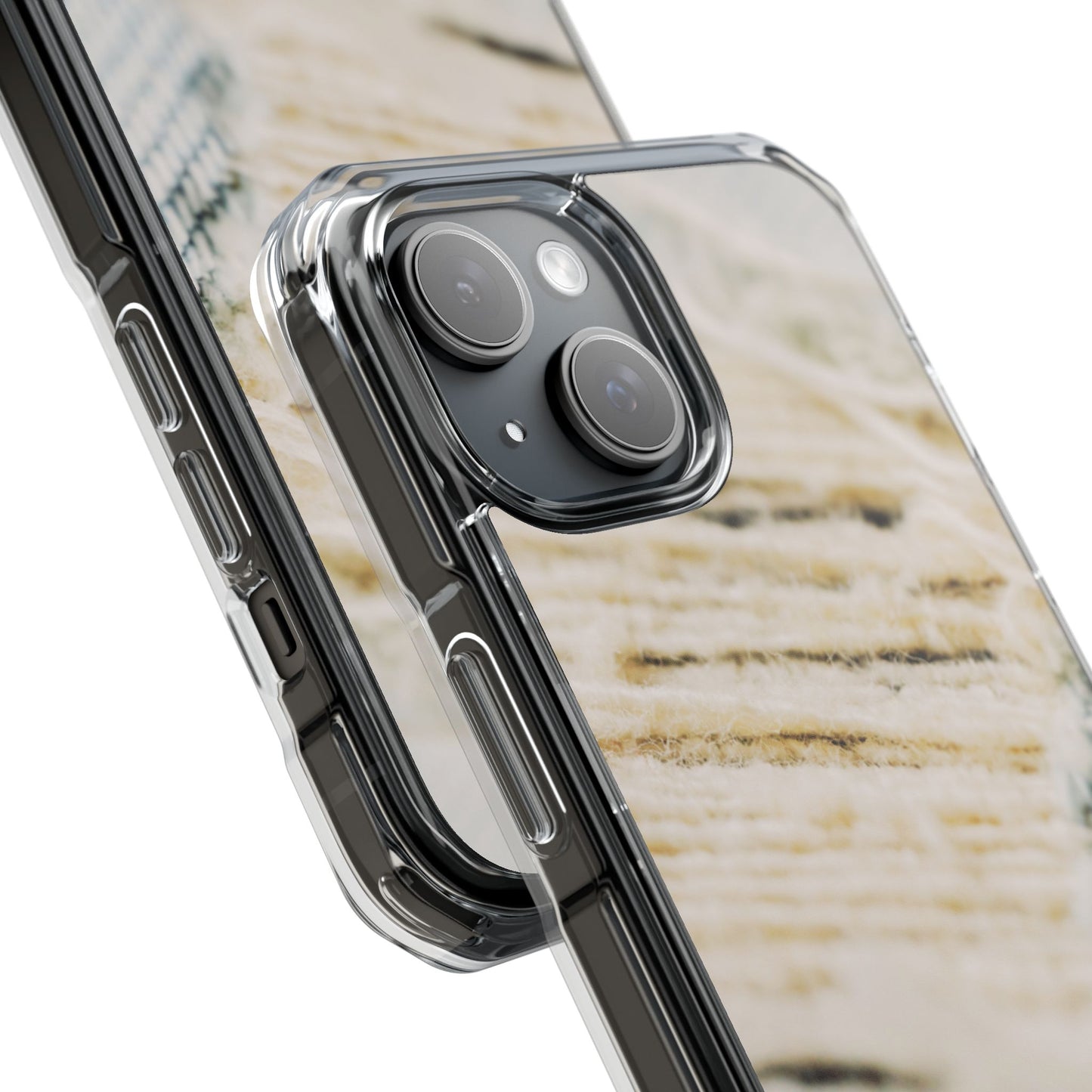 Clear Magnetic Phone Case – Woven Warmth