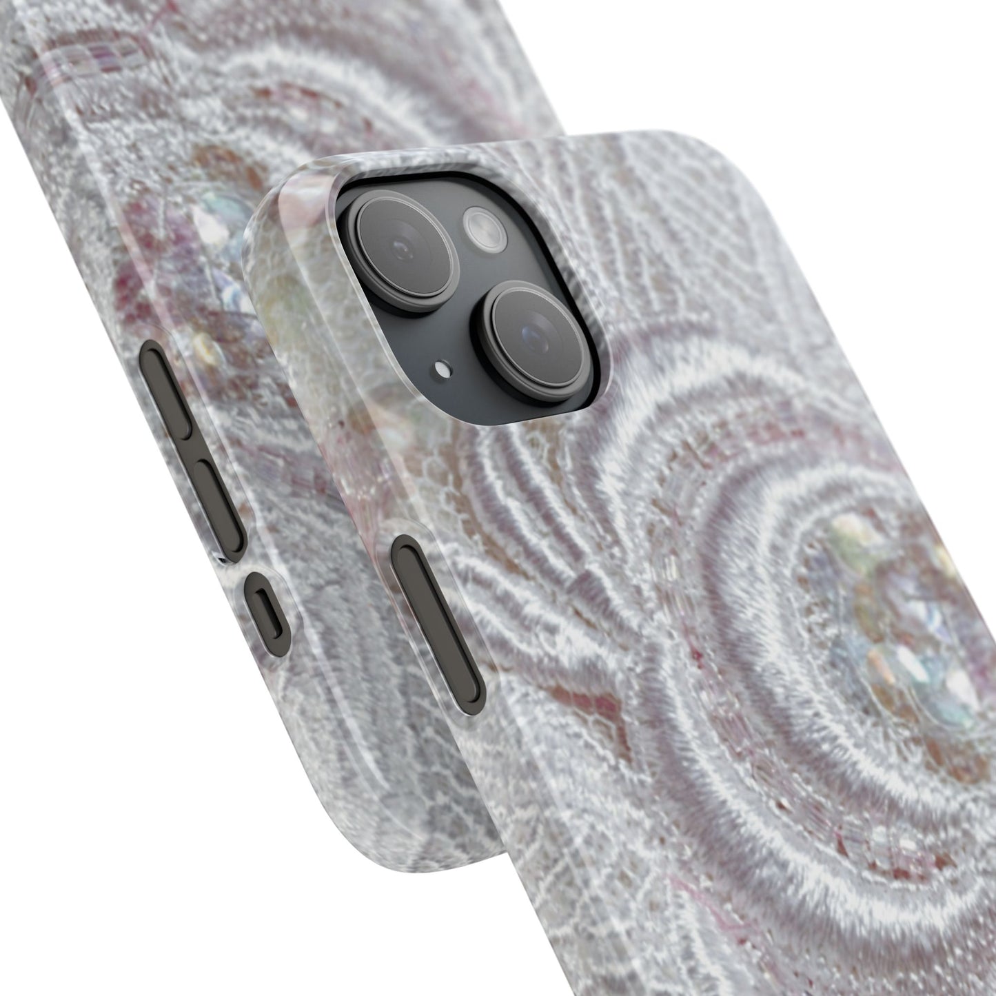 Snap Phone Case – Lace Veil