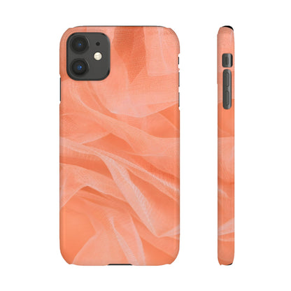 Snap Phone Case – Coral Veil