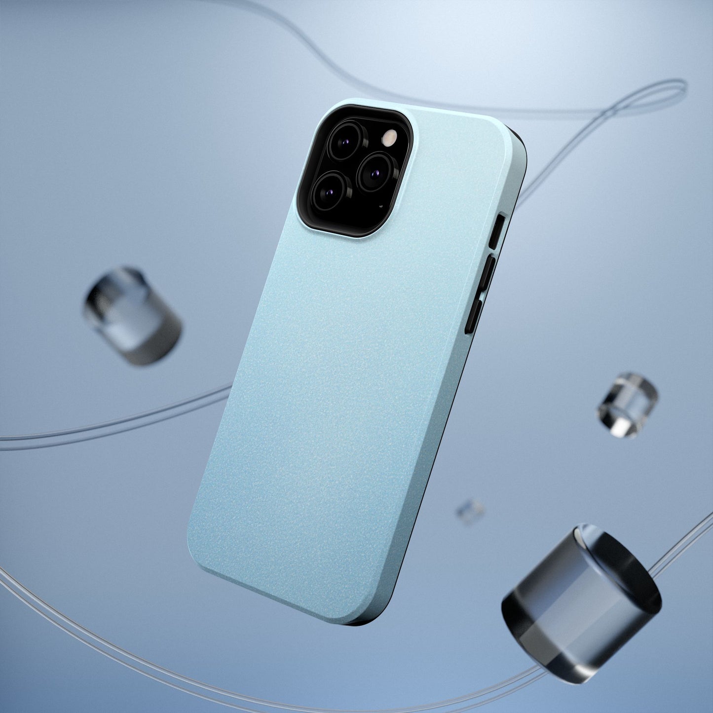 Impact-Resistant Phone Case – Blue Whisper