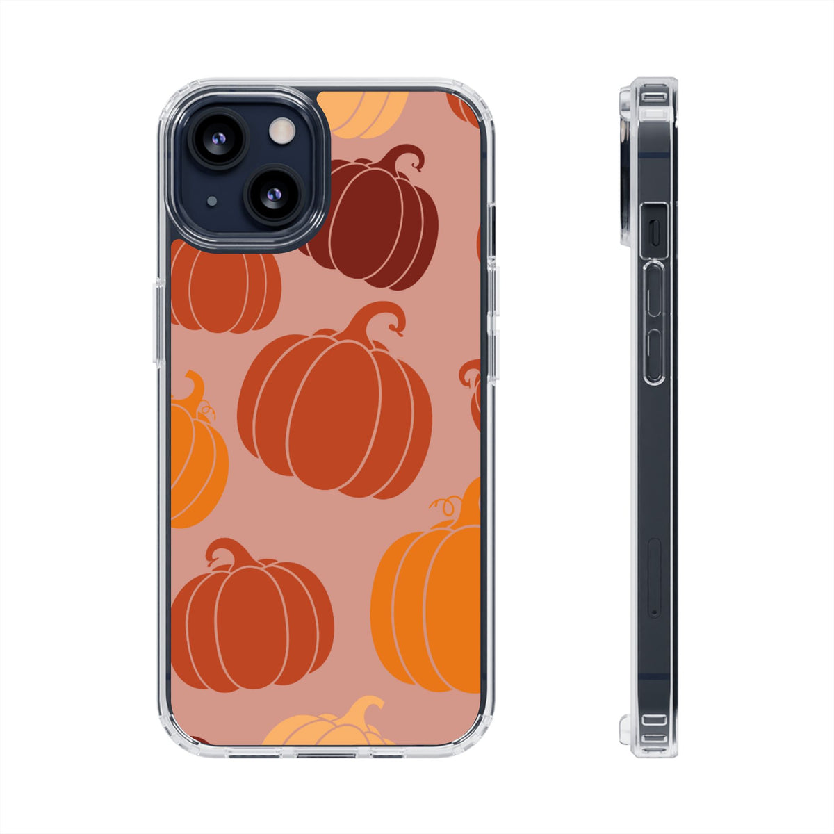 Clear Magnetic Phone Case – Pumpkin Mood