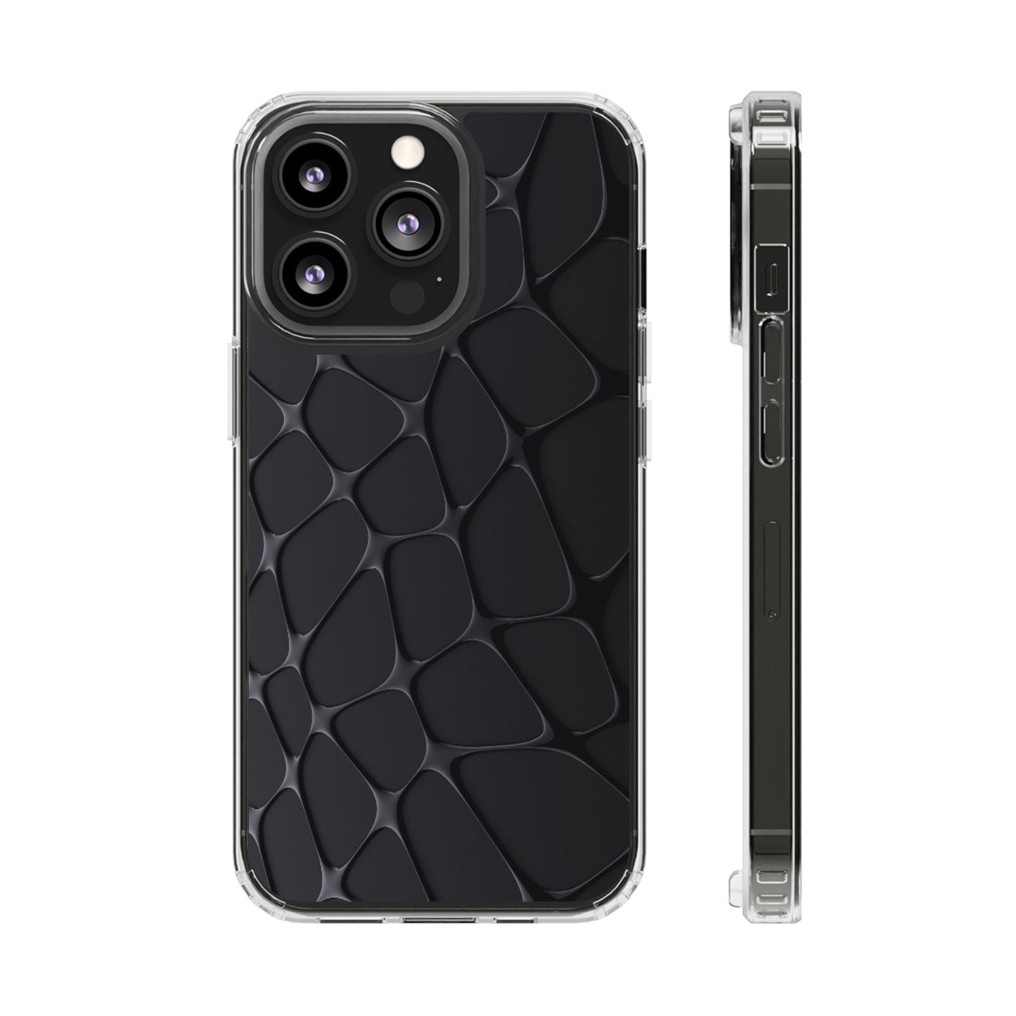 Clear Magnetic Phone Case – Night Scale