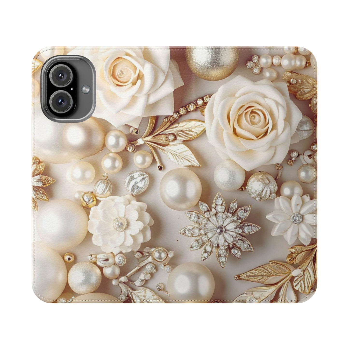 Flip Case – Ivory Opulence