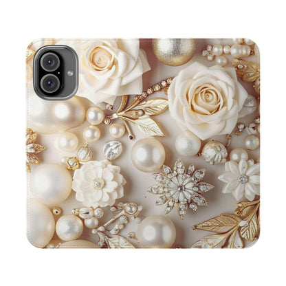 Flip Case – Ivory Opulence
