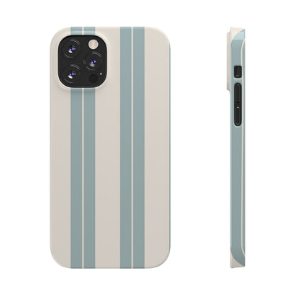 Slim Phone Case – Coastal Stripe