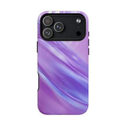 Protective Magnetic Phone Case – Lavender Wave