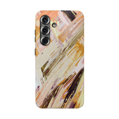 Impact-Resistant Phone Case – Brush & Bronze