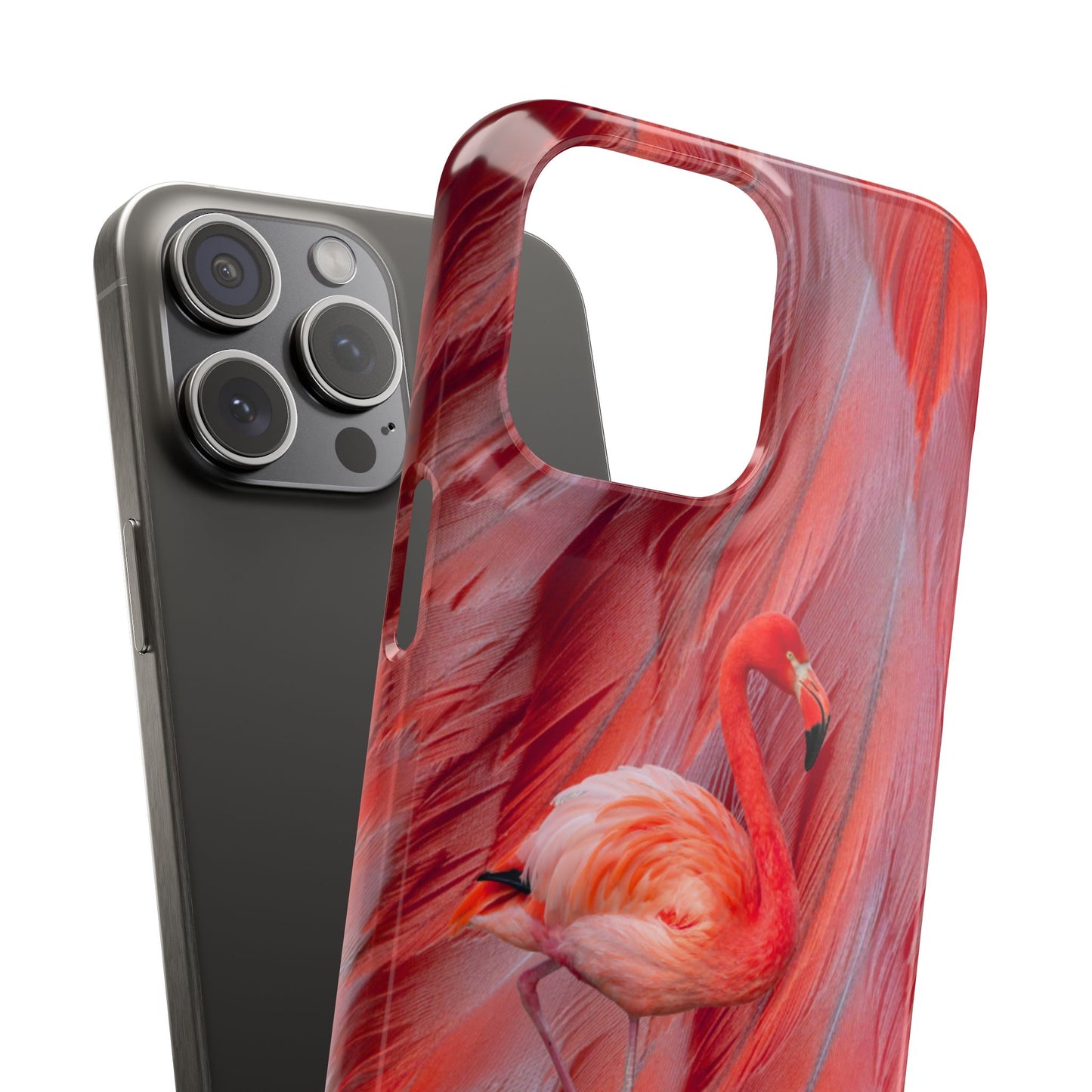 Snap Phone Case – Scarlet Plume