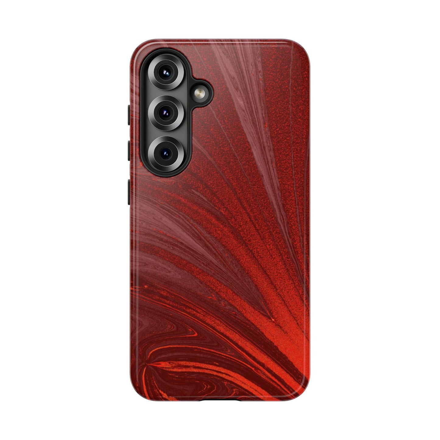 Protective Phone Case – Crimson Current