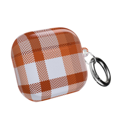 Earbud Case Cover – Spiced Plaid