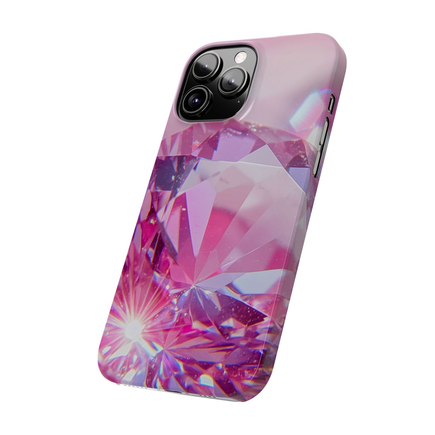Slim Phone Case – Pink Ice