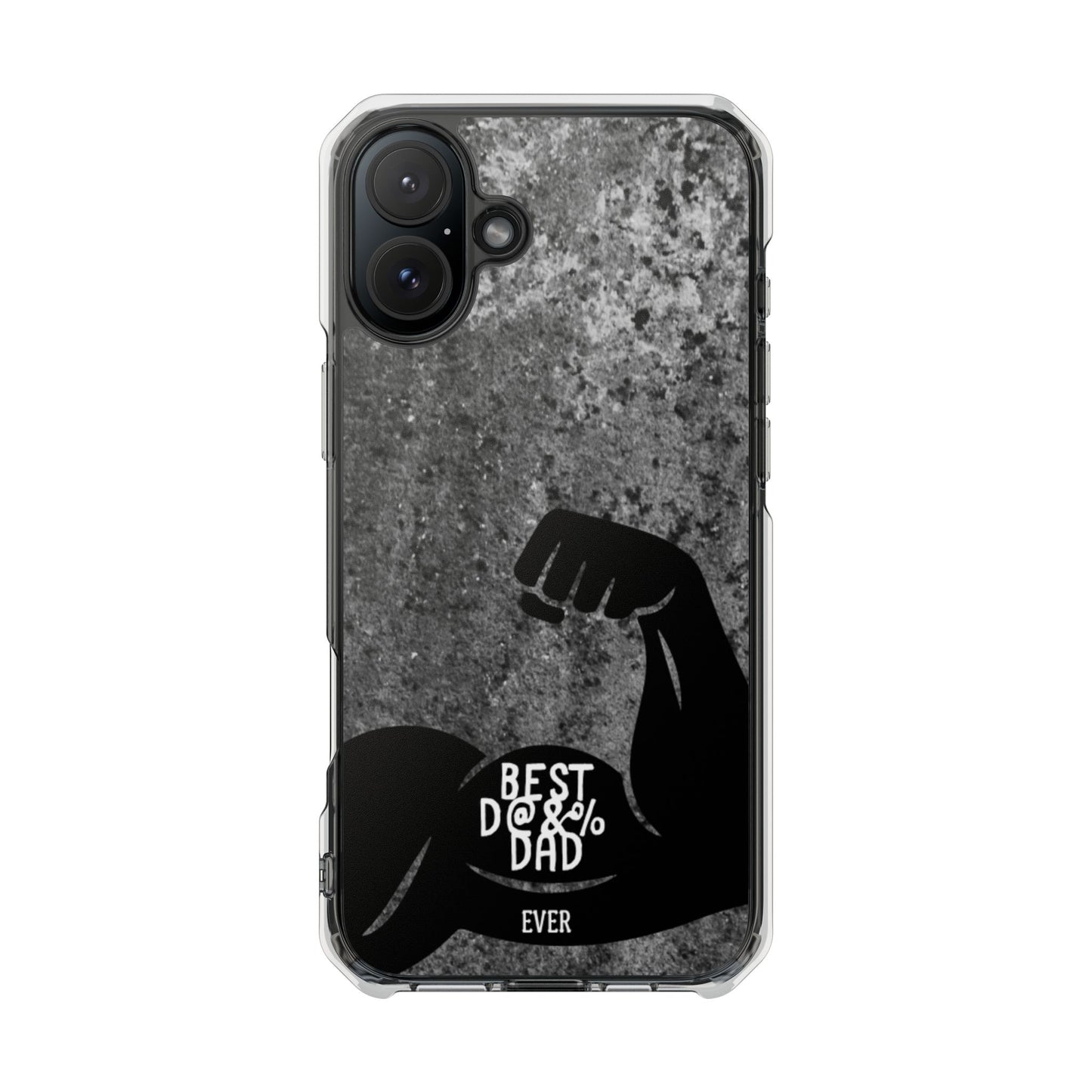 Clear Magnetic Phone Case – Best Dad Ever
