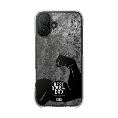 Clear Magnetic Phone Case – Best Dad Ever