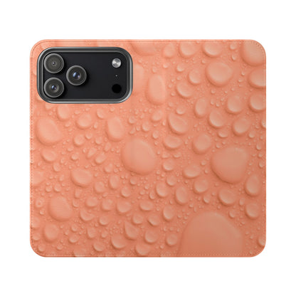 Flip Case - Apricot Rain