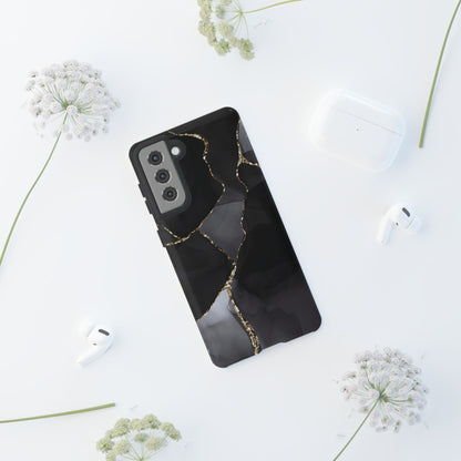 Protective Phone Case – Obsidian Vein
