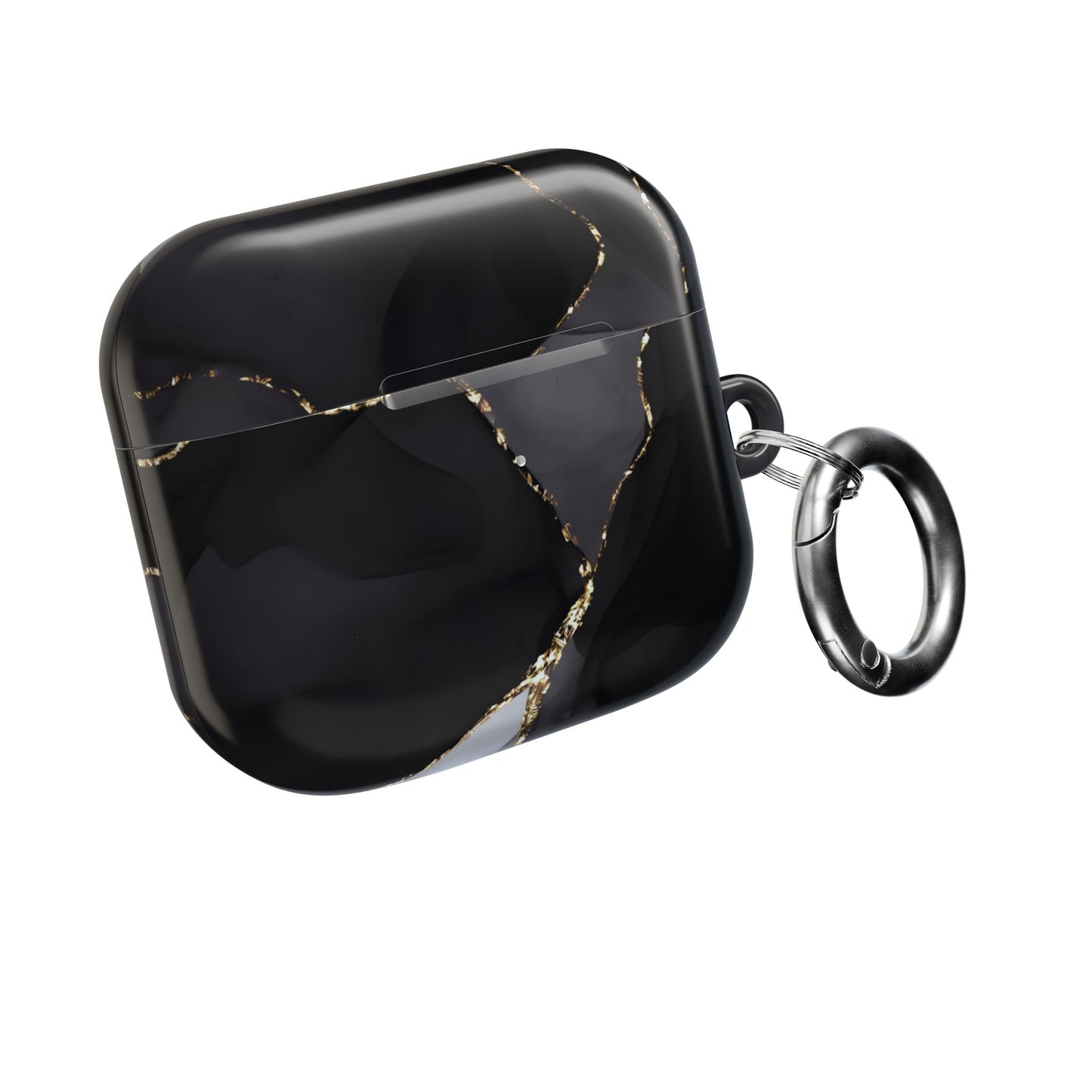 Earbud Case Cover – Obsidian Vein