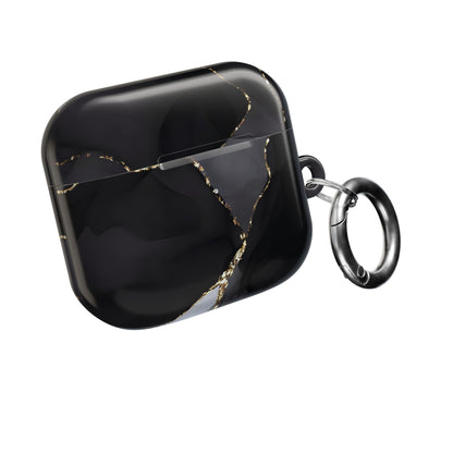 Earbud Case Cover – Obsidian Vein