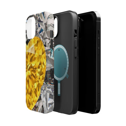 Wireless-Charging Compatible Case – Heart of Gold