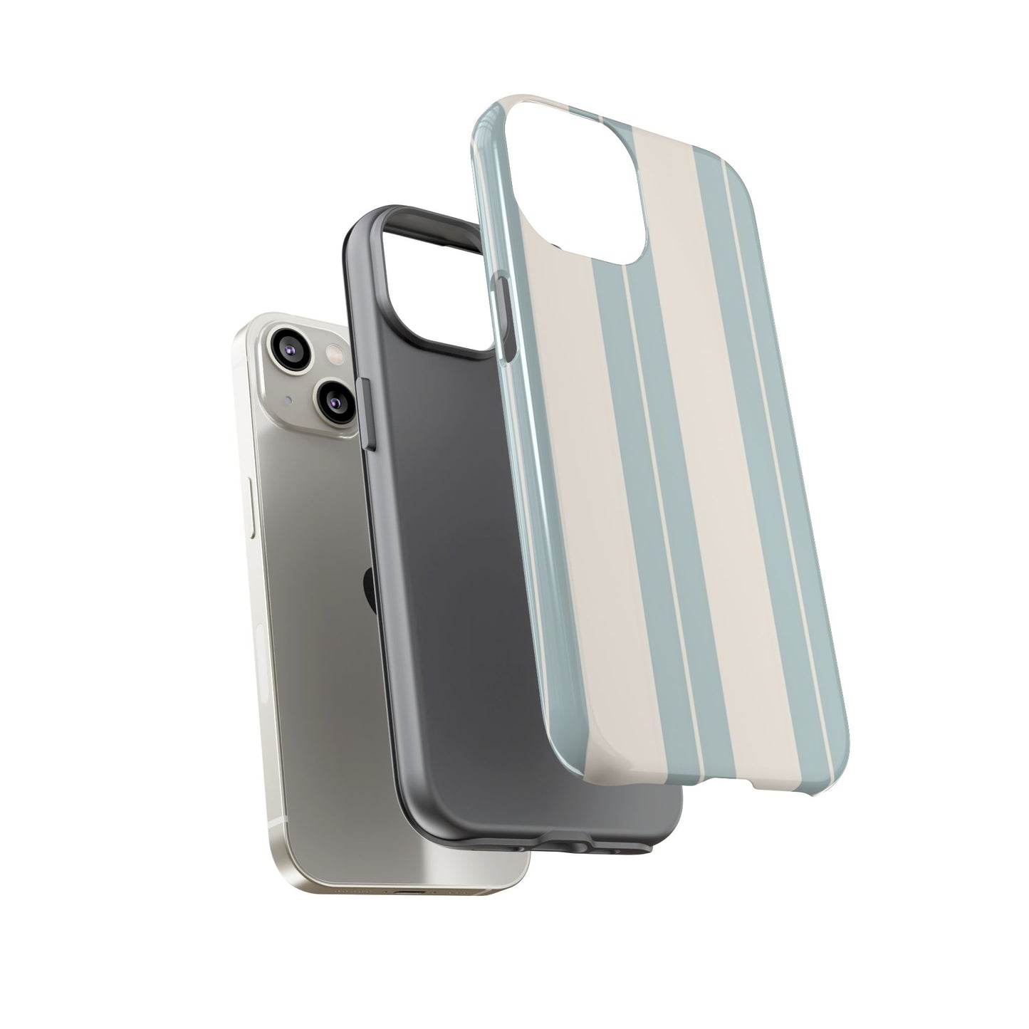 Protective Phone Case – Coastal Stripe